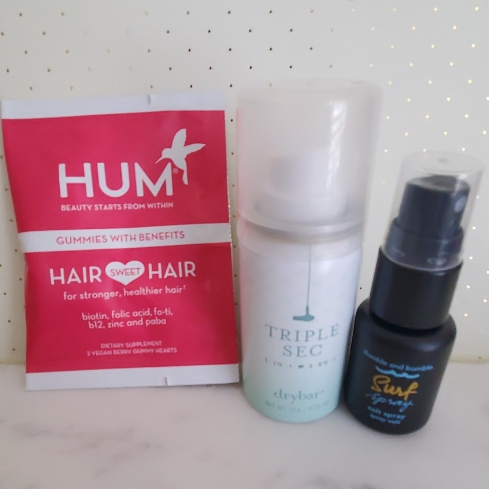 New never used bundle-Drybar, HUM, Bumble & bumble